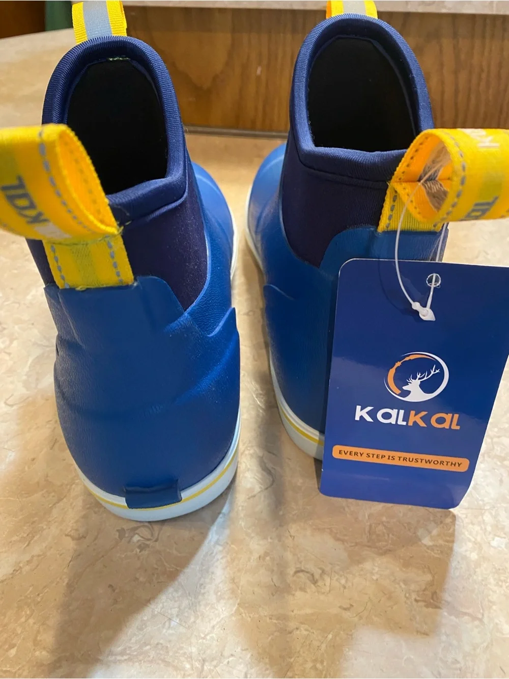 Men’s Blue Waterproof Rain & Snow Boots